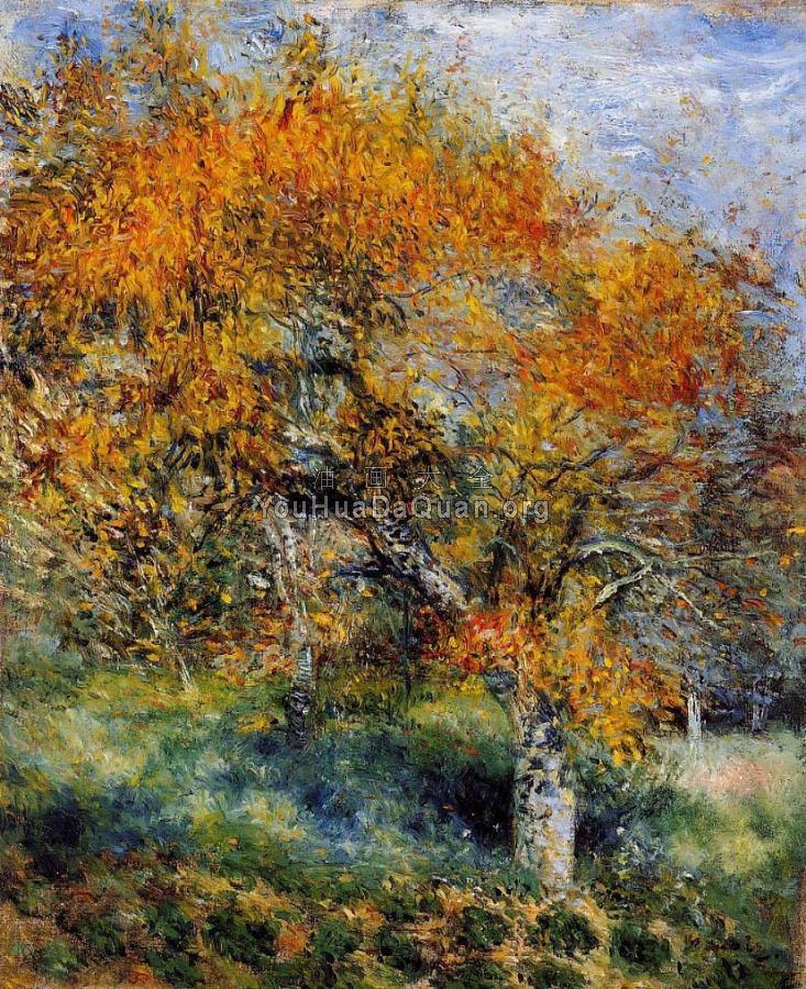 The Pear Tree - 皮埃尔·奥古斯特·雷诺阿